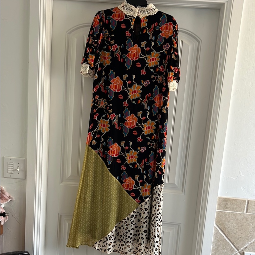 Verb Anthropologie Verb Patchwork Dress